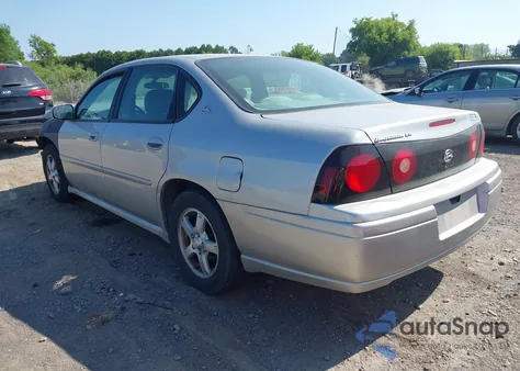 2005 Chevrolet Impala Ls из США, поврежденный, VIN 2G1WH52K259260307